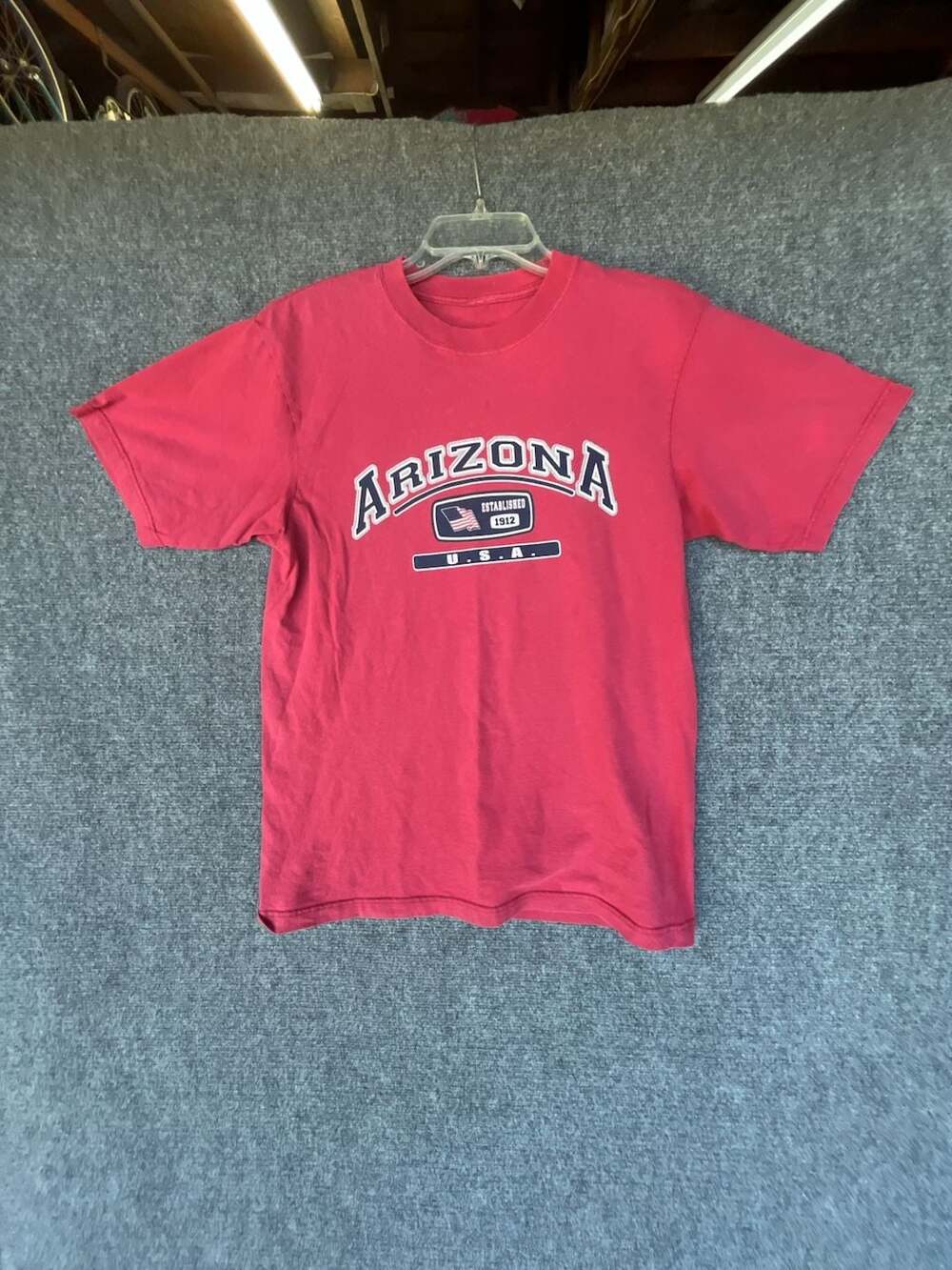 Arizona U.S.A. Established 1912 Graphic T-Shirt Red